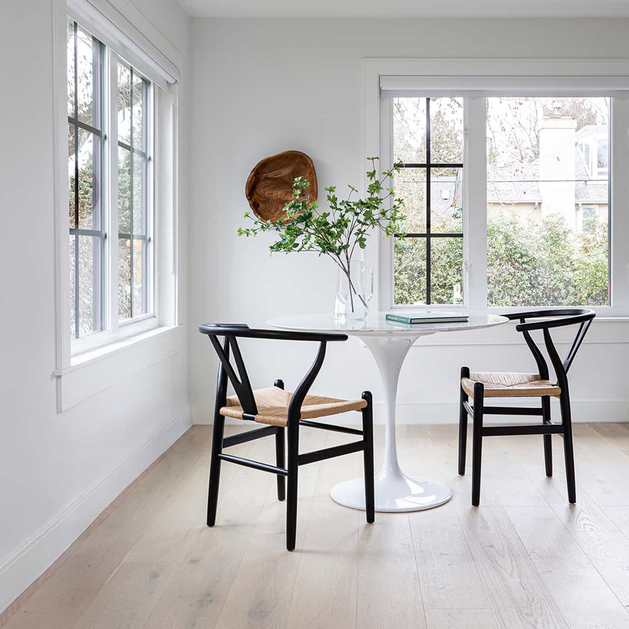 Flute Condo Dining Table — White