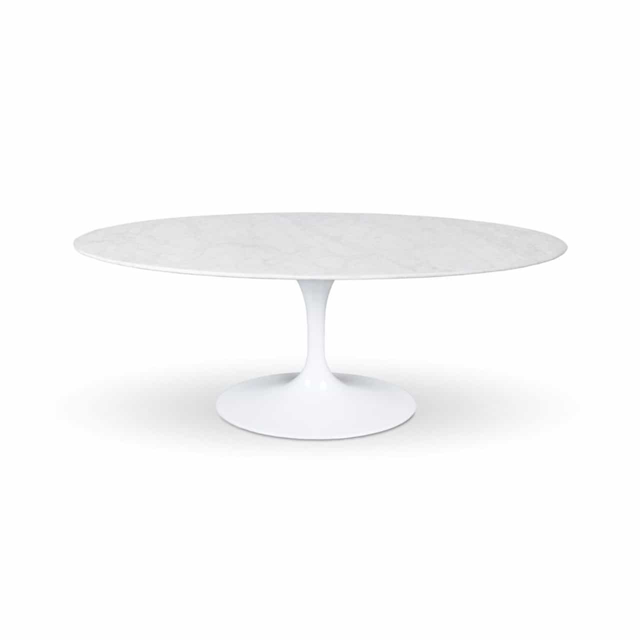 Flute Dining Table — White