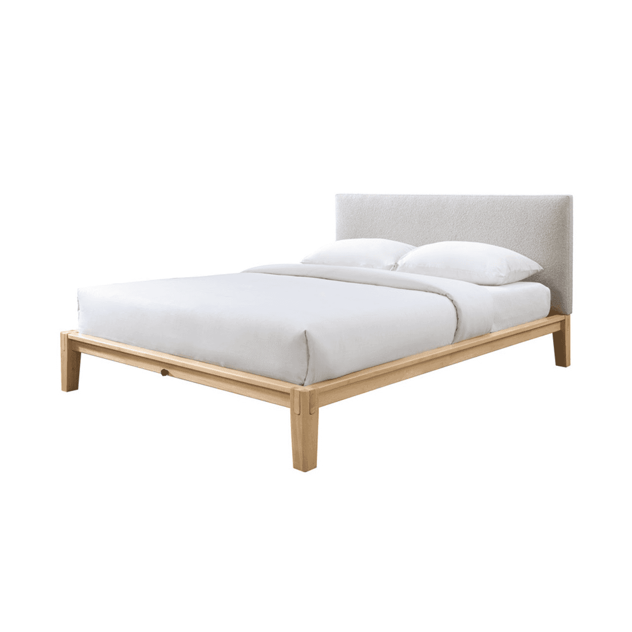 Luna Tool-Free Queen Bed — Grey