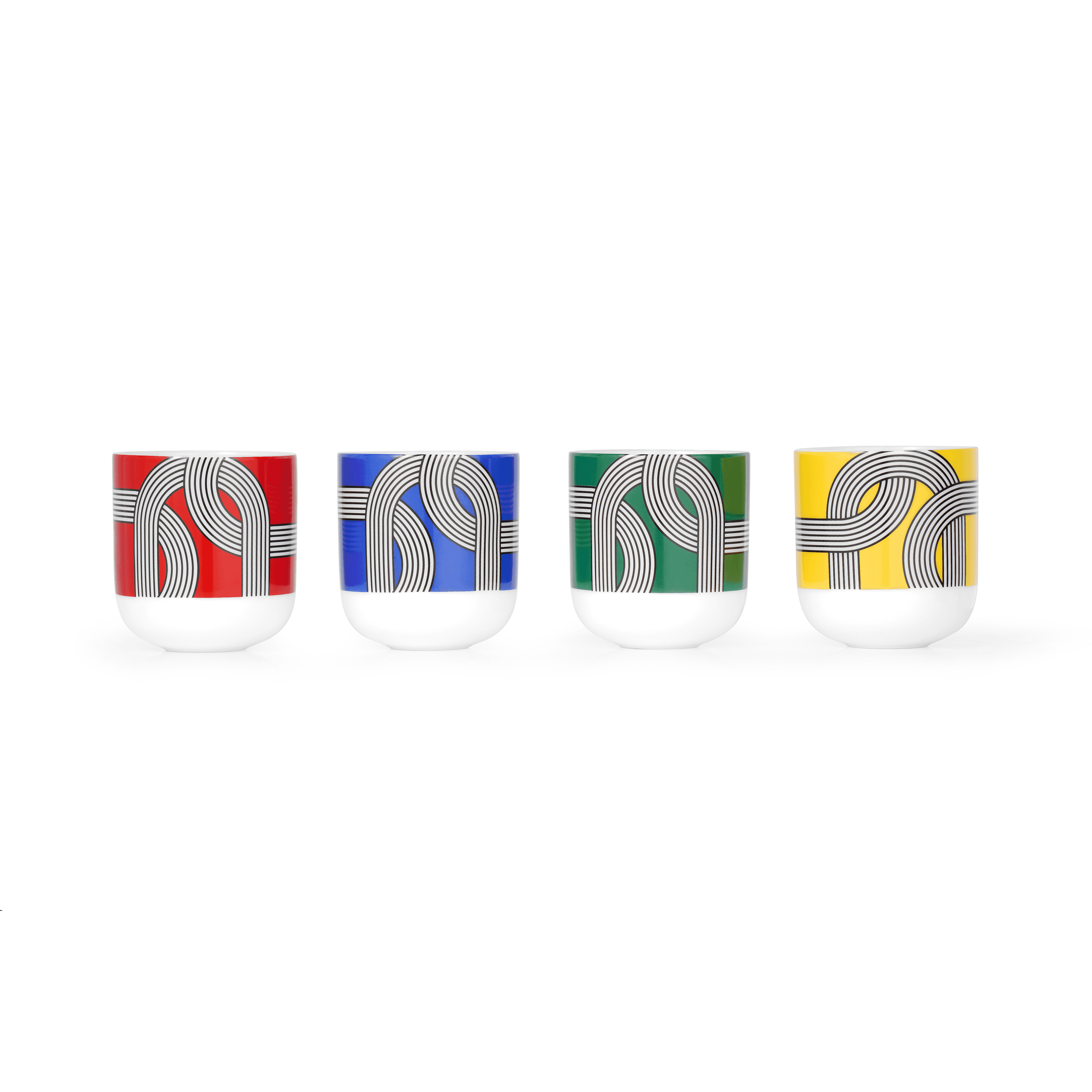 ALK Ceramic Cup Set — Multi-color