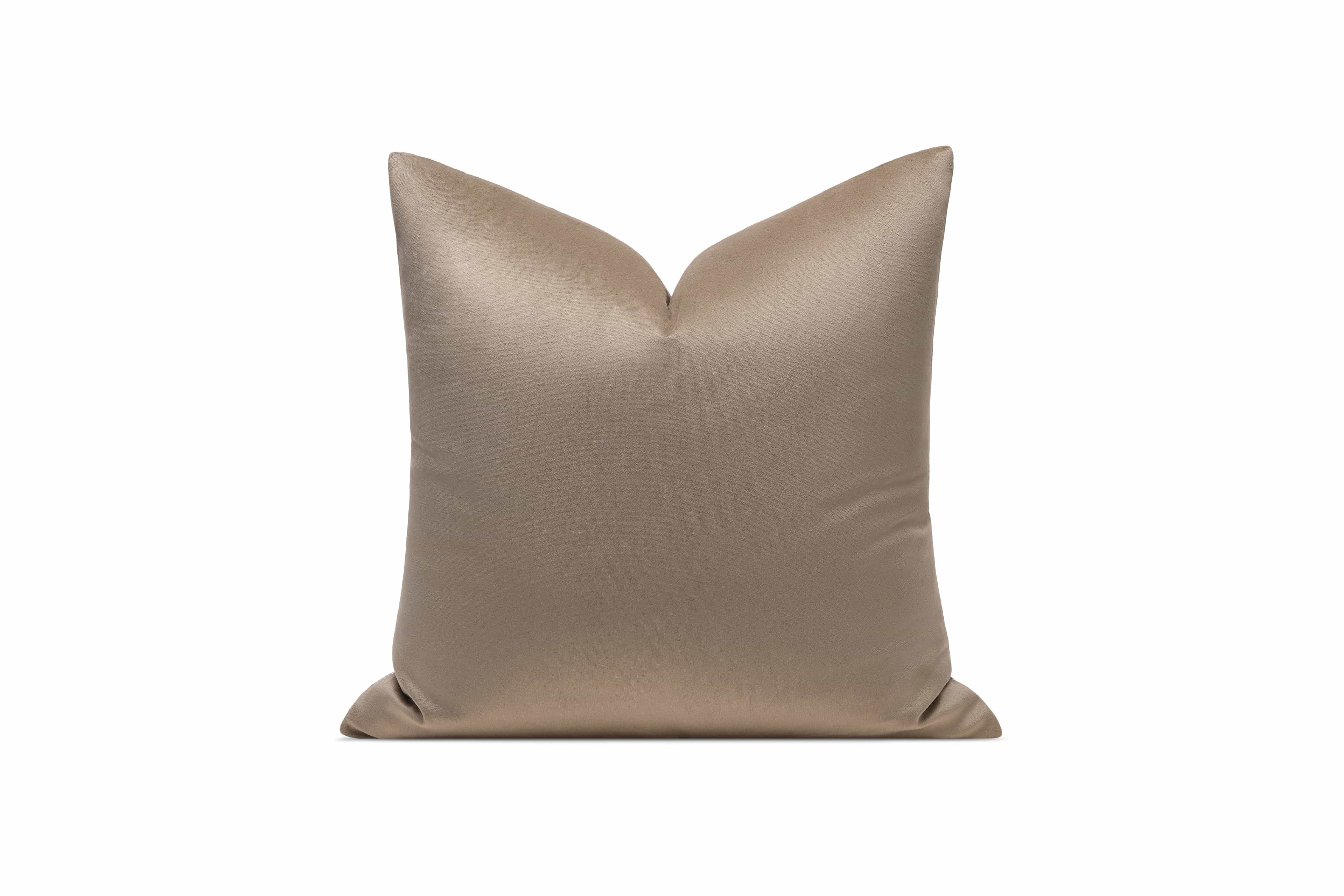Imported Cotton - Polyester Blended Square Pillow (DP-2411110) — Grey
