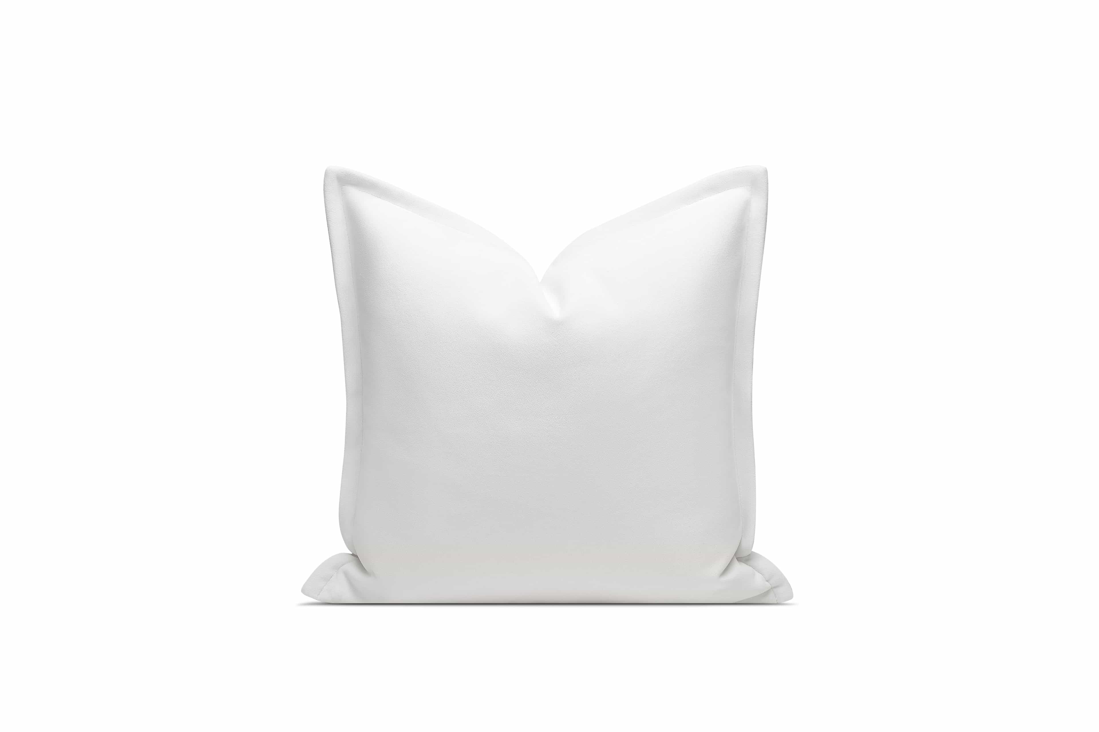 Wool - Polyester Blended Square Pillow (DP-2407101) — Clear
