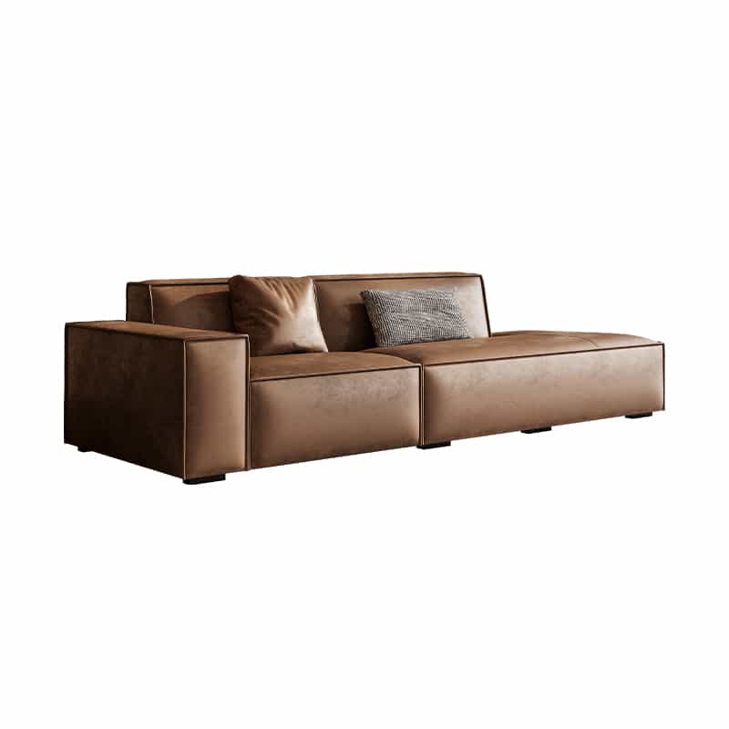SADDL Sofa — Brown