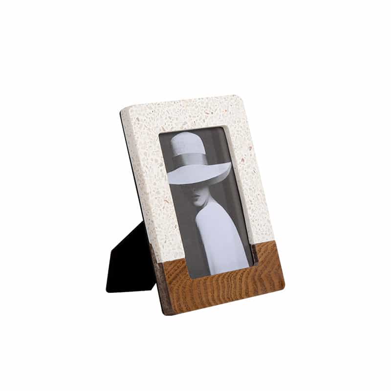 Urban color matching photo frame-white B — Multi-color