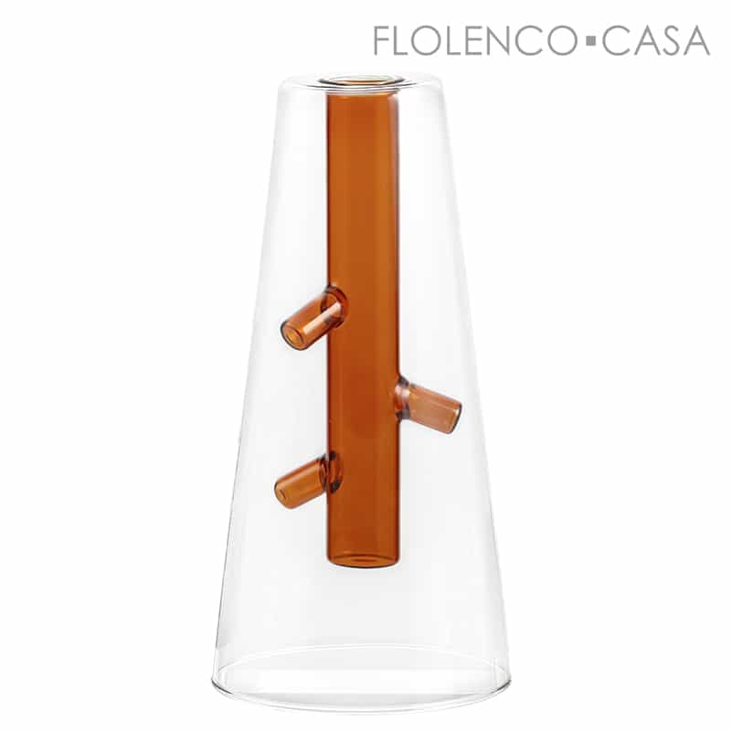 Multi-Branch Bottle — Brown