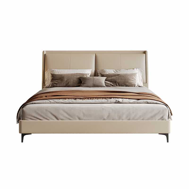 LERIO Bed — Beige