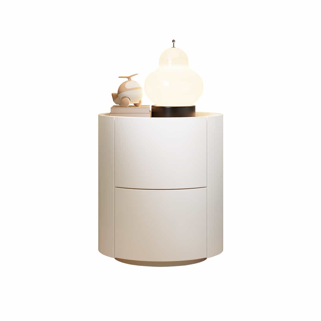 LUNO Nightstand — White