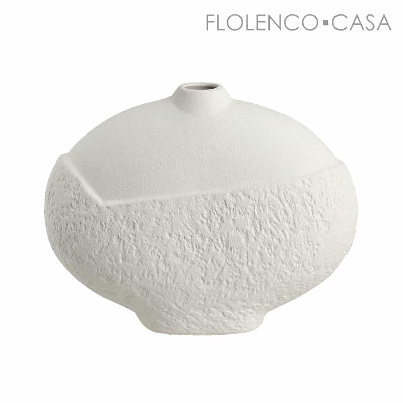 Rock Pattern Narrow Mouth Vase