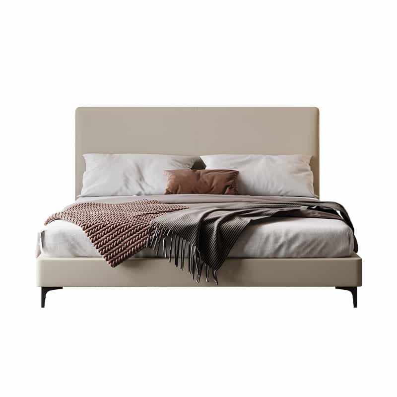 AUREN Bed — Beige