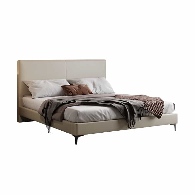 AUREN Bed — Beige