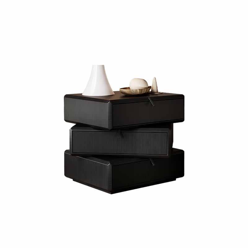 TRILO Nightstand — Black