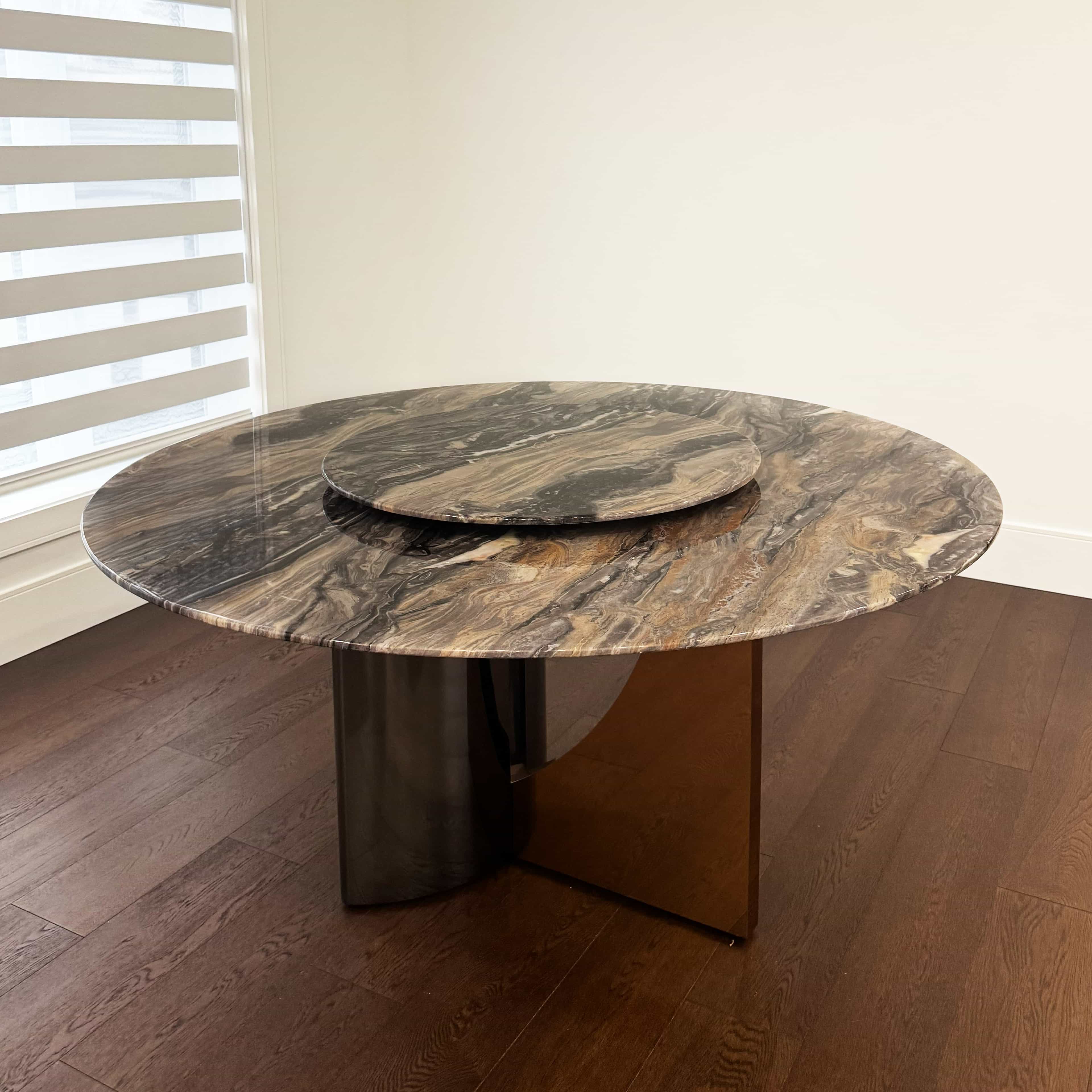 CANOVAL Dining Table — Brown