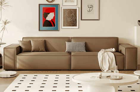 VELORIA Sofa — Brown