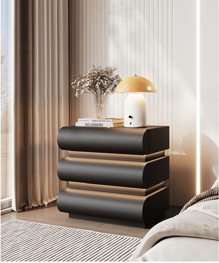 MONROE Nightstand — Black