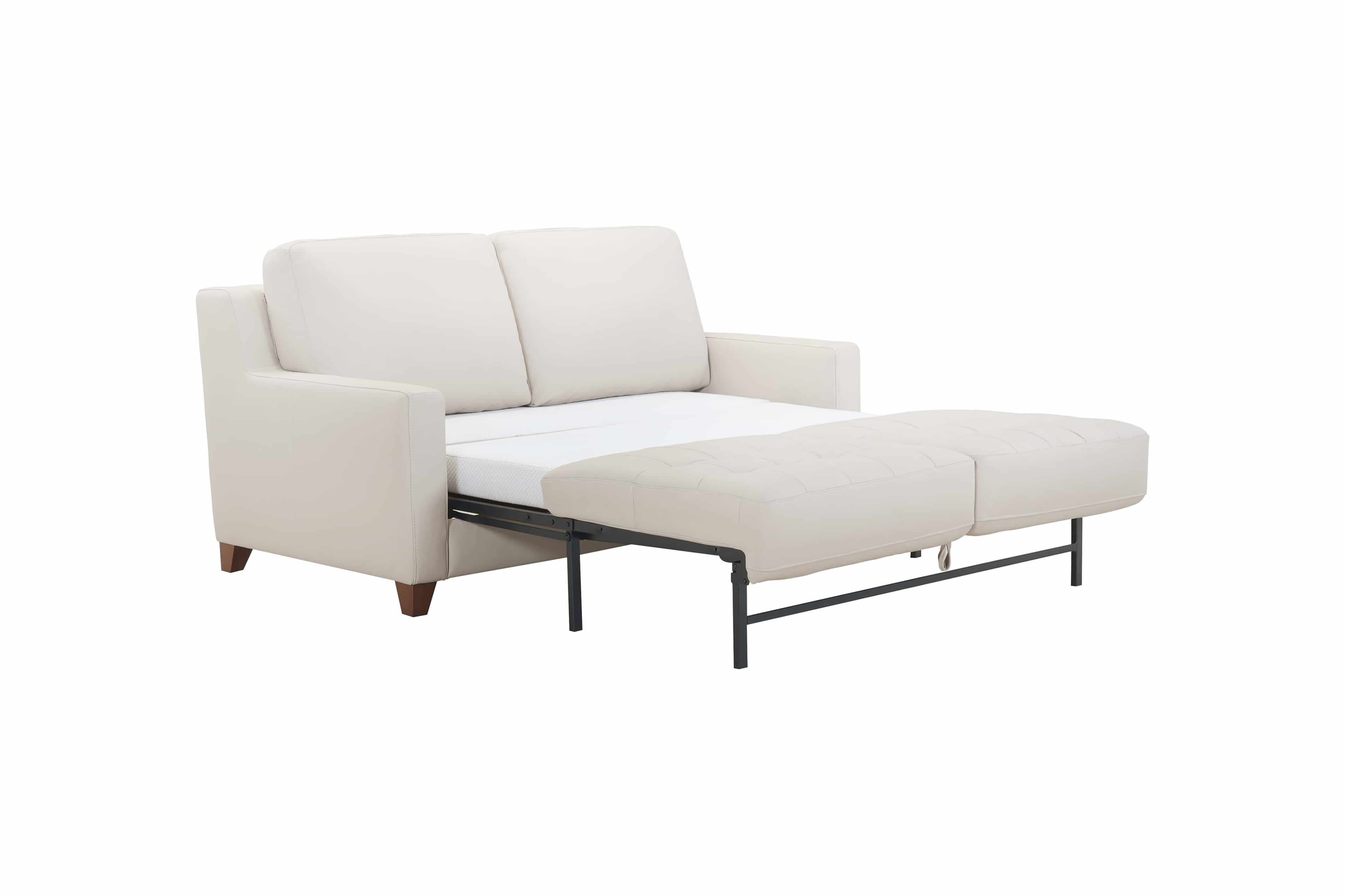 HAVOR Leather Sofabed — Beige