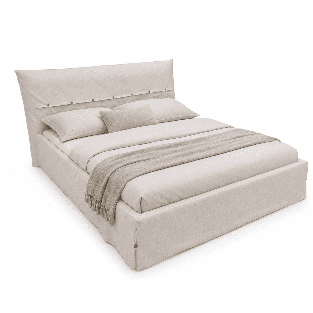 VAROLLA Bed — Beige