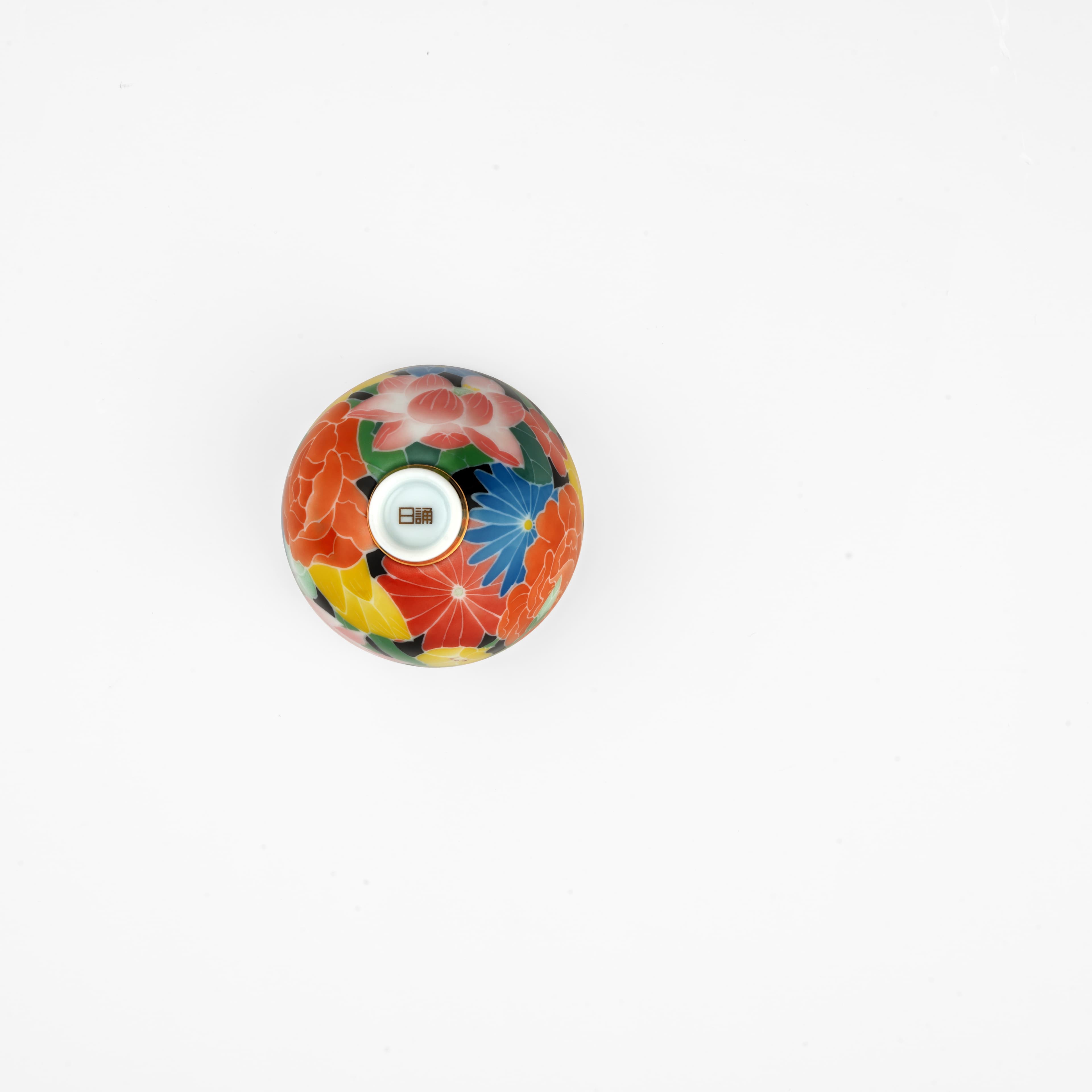 Underglaze Multicolored Ceramic Cup Set — image 7