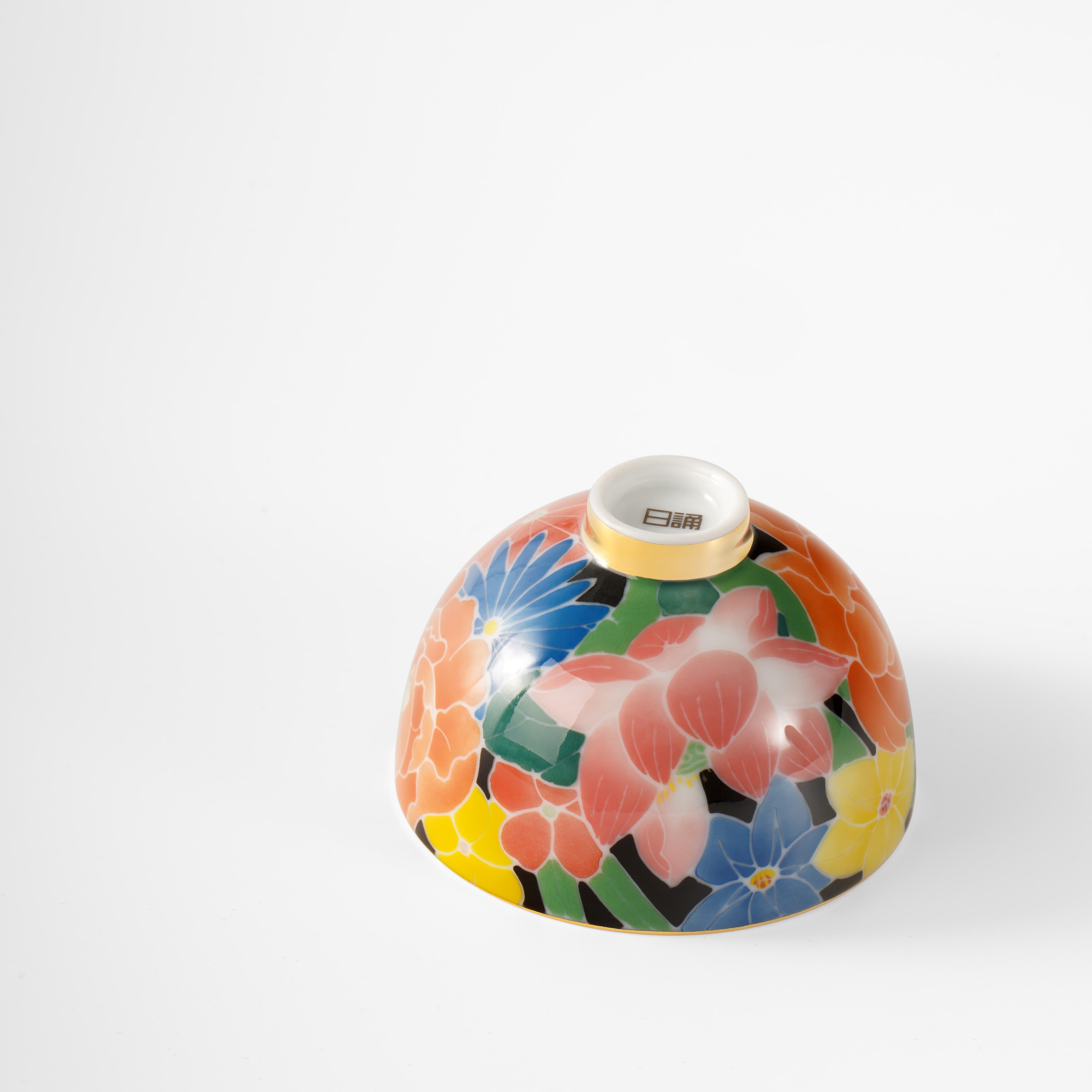 Underglaze Multicolored Ceramic Cup Set — image 8