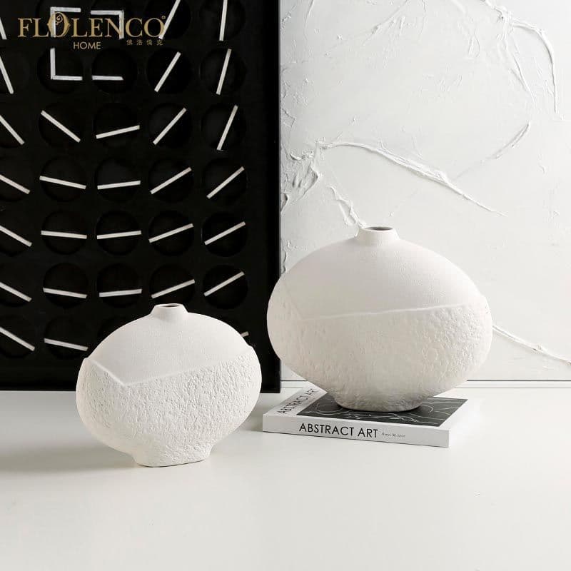 Rock Pattern Narrow Mouth Vase — image 3