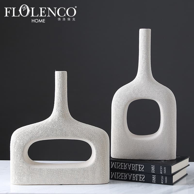 Particle ceramic vase — image 3
