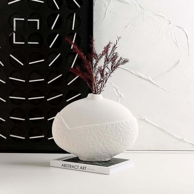 Rock Pattern Narrow Mouth Vase — image 1