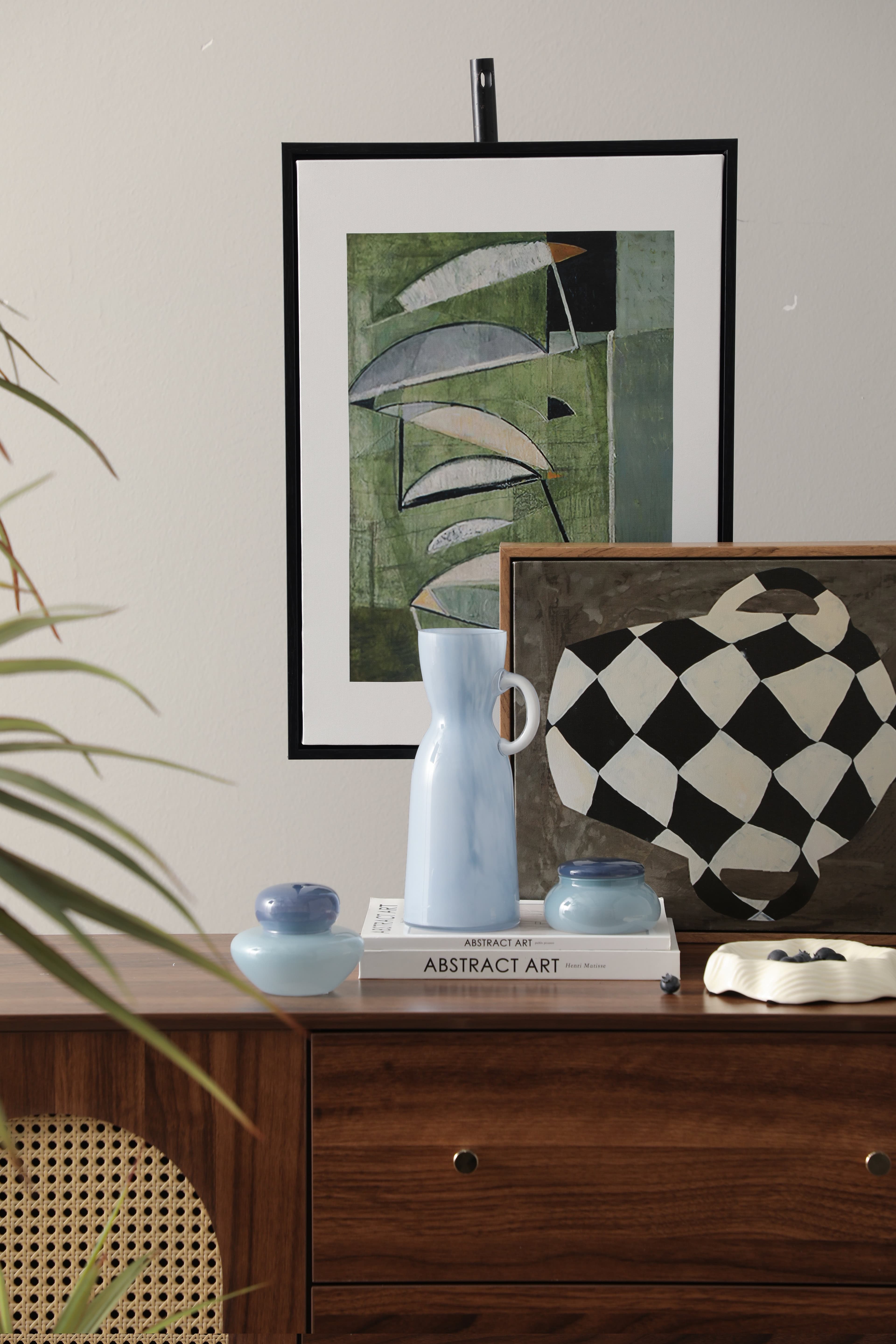 Handle Vase Blue — image 2