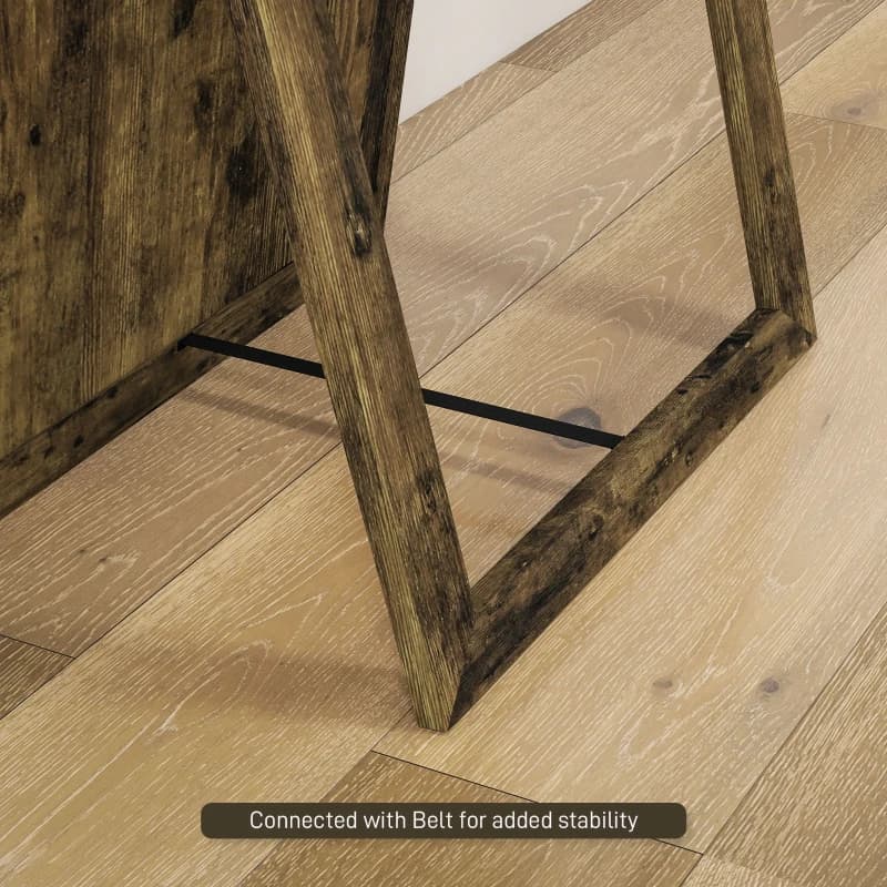 HOMCOM Floor Standing Mirror, Full Body Mirror for Bedroom, Living Room — image 9