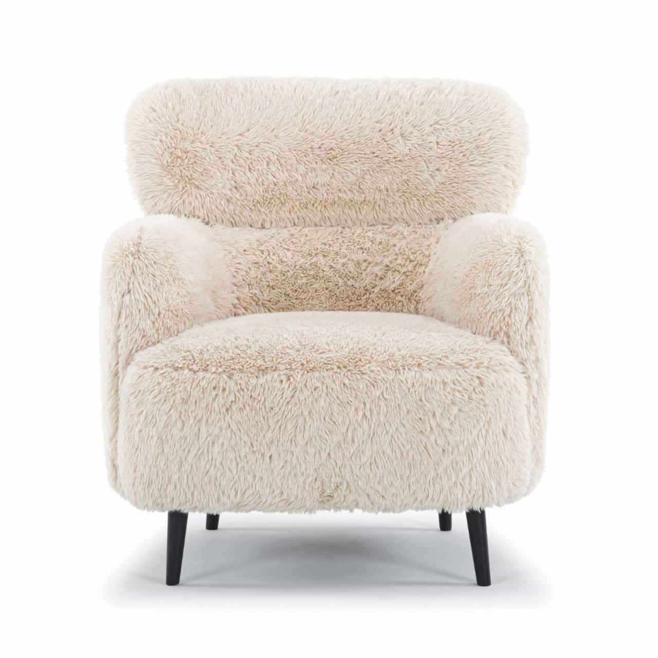 Ginger Accent Chair — Beige