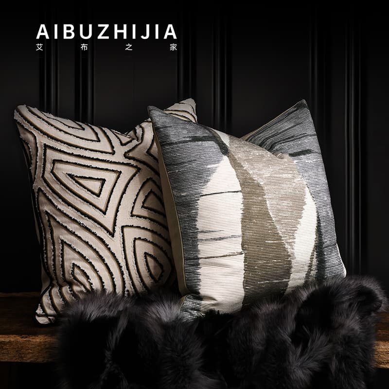 Imported Cotton - Polyester Blended Square Pillow (DP-2411110) — image 3