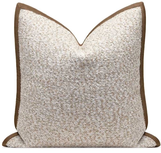 Cotton - Linen - Flannel - Polyester Blended Square Pillow (DP-2410111) — image 1