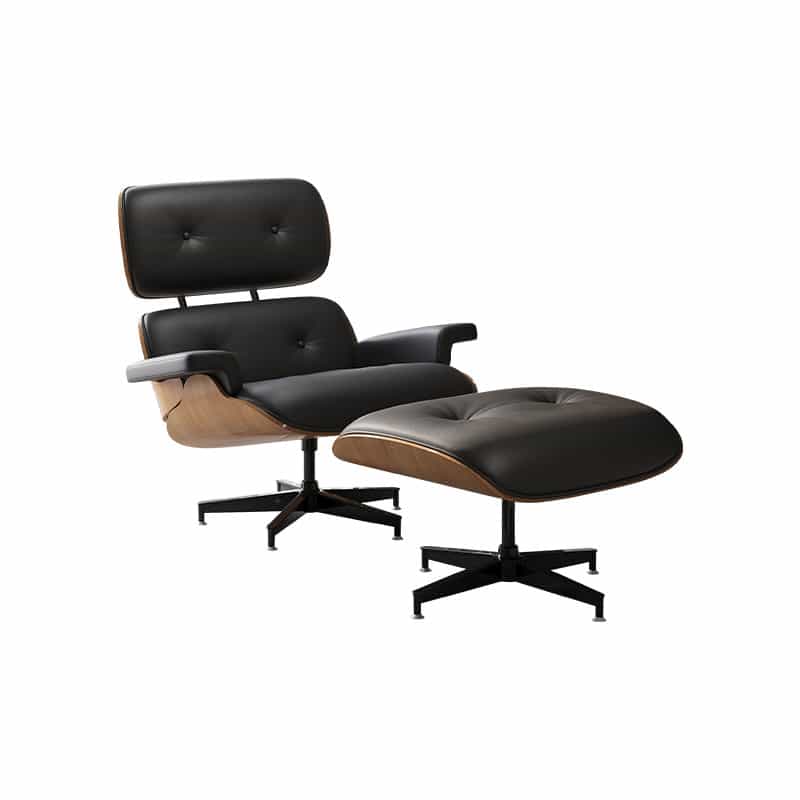 RAVEN Lounge Chair — Black
