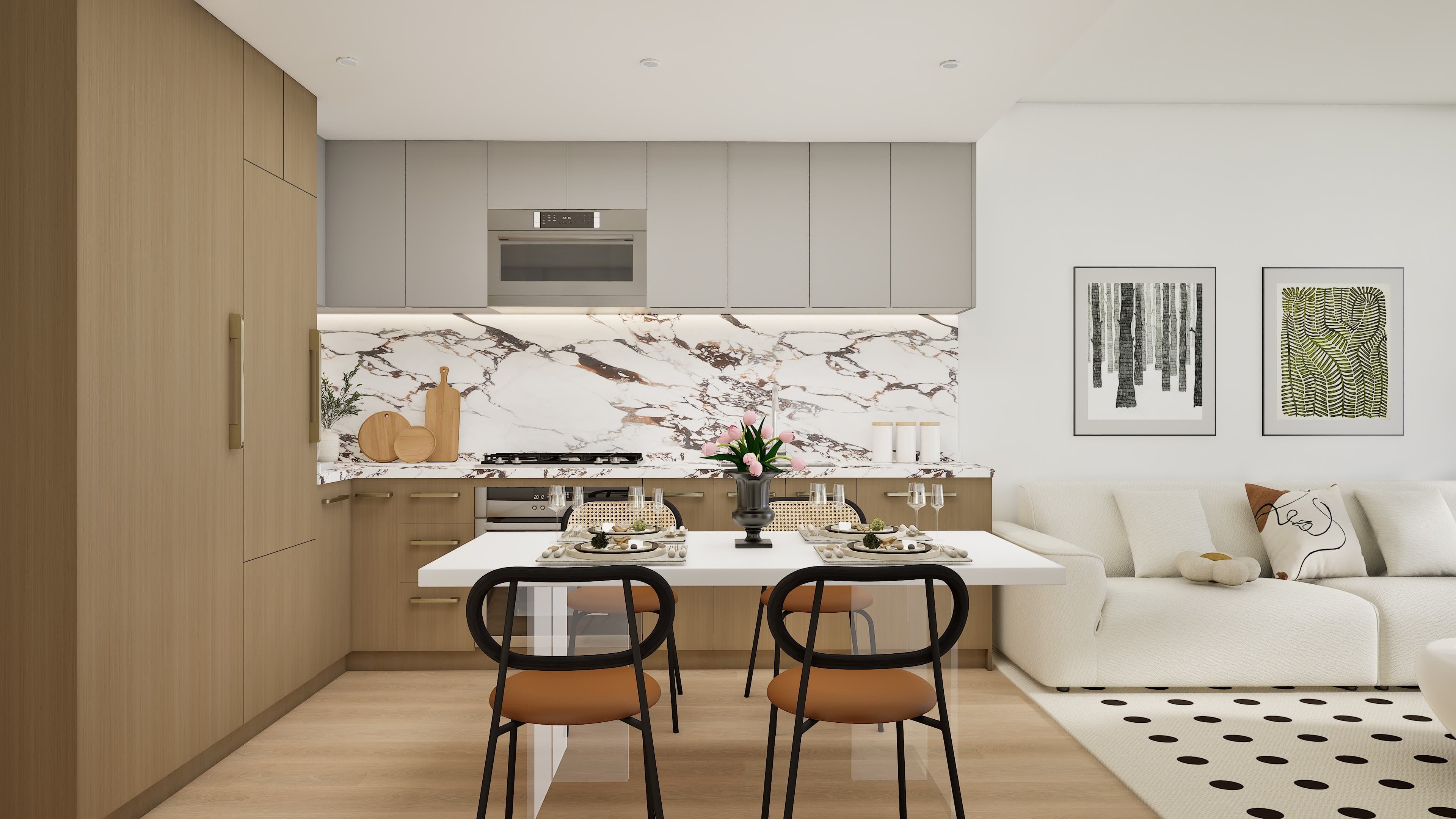 Colorful Dining Room