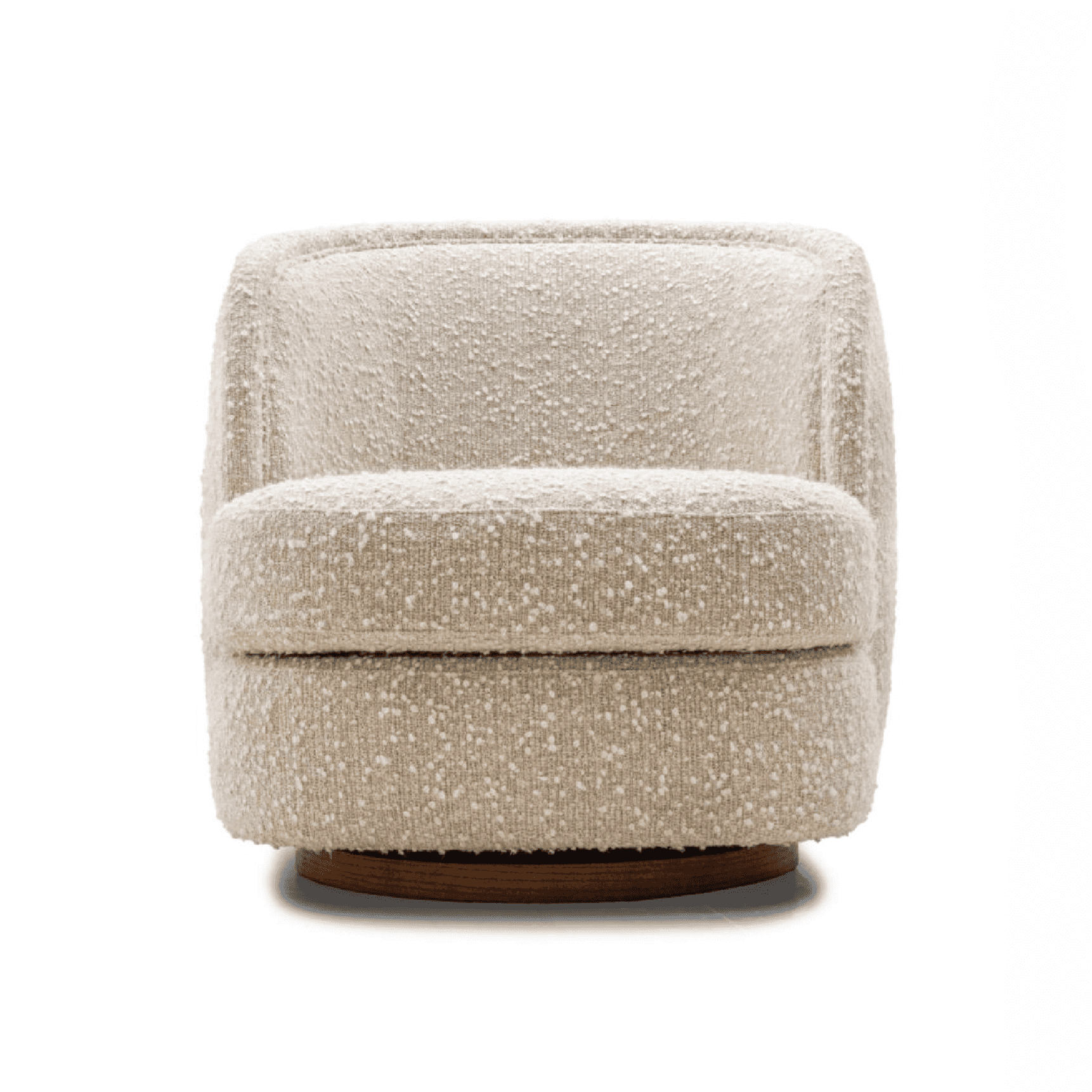 CLOUDA Swivel Chair — Beige