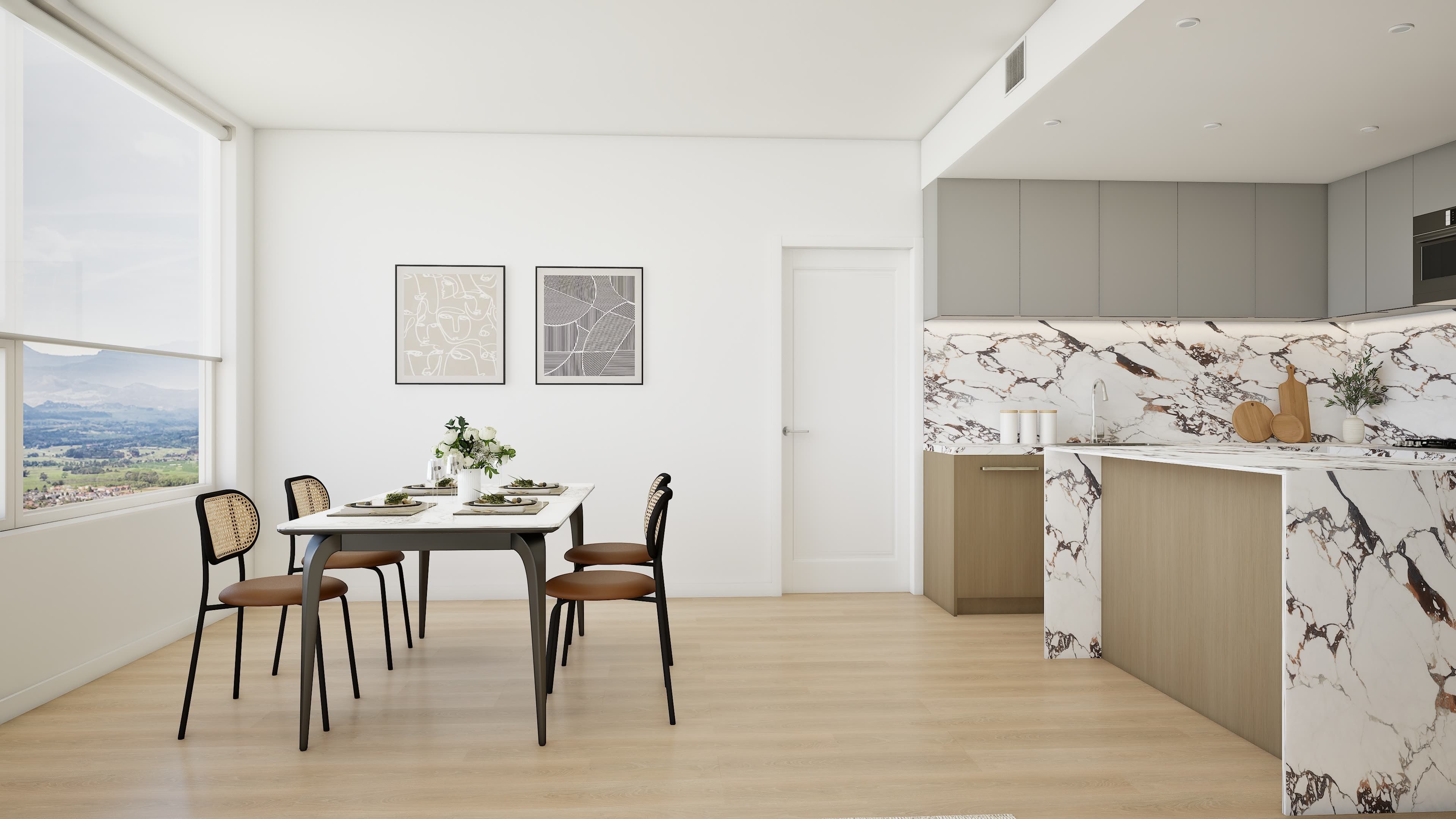 Maple Tone Dining Room