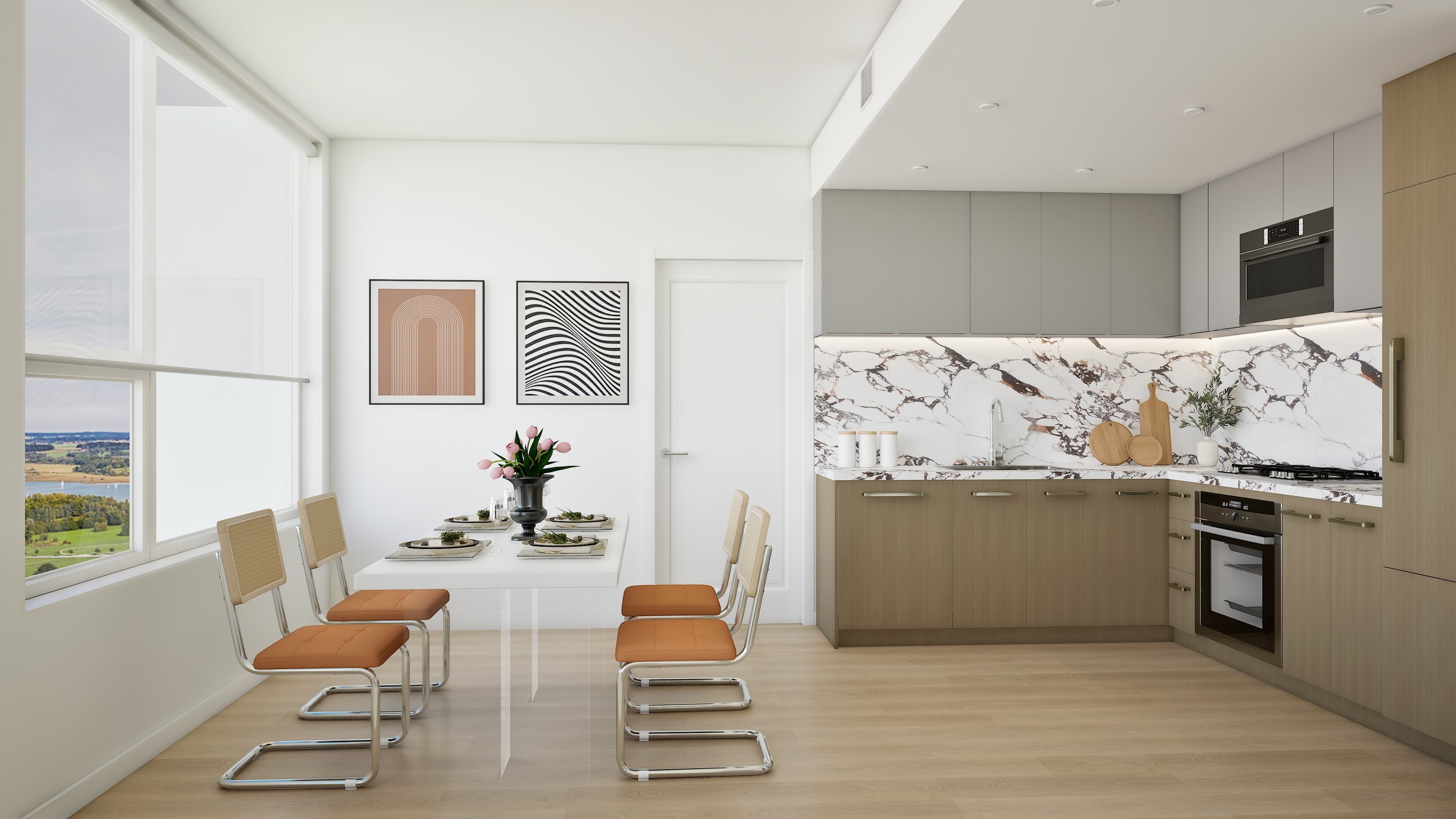 Elegant Space Dining Room