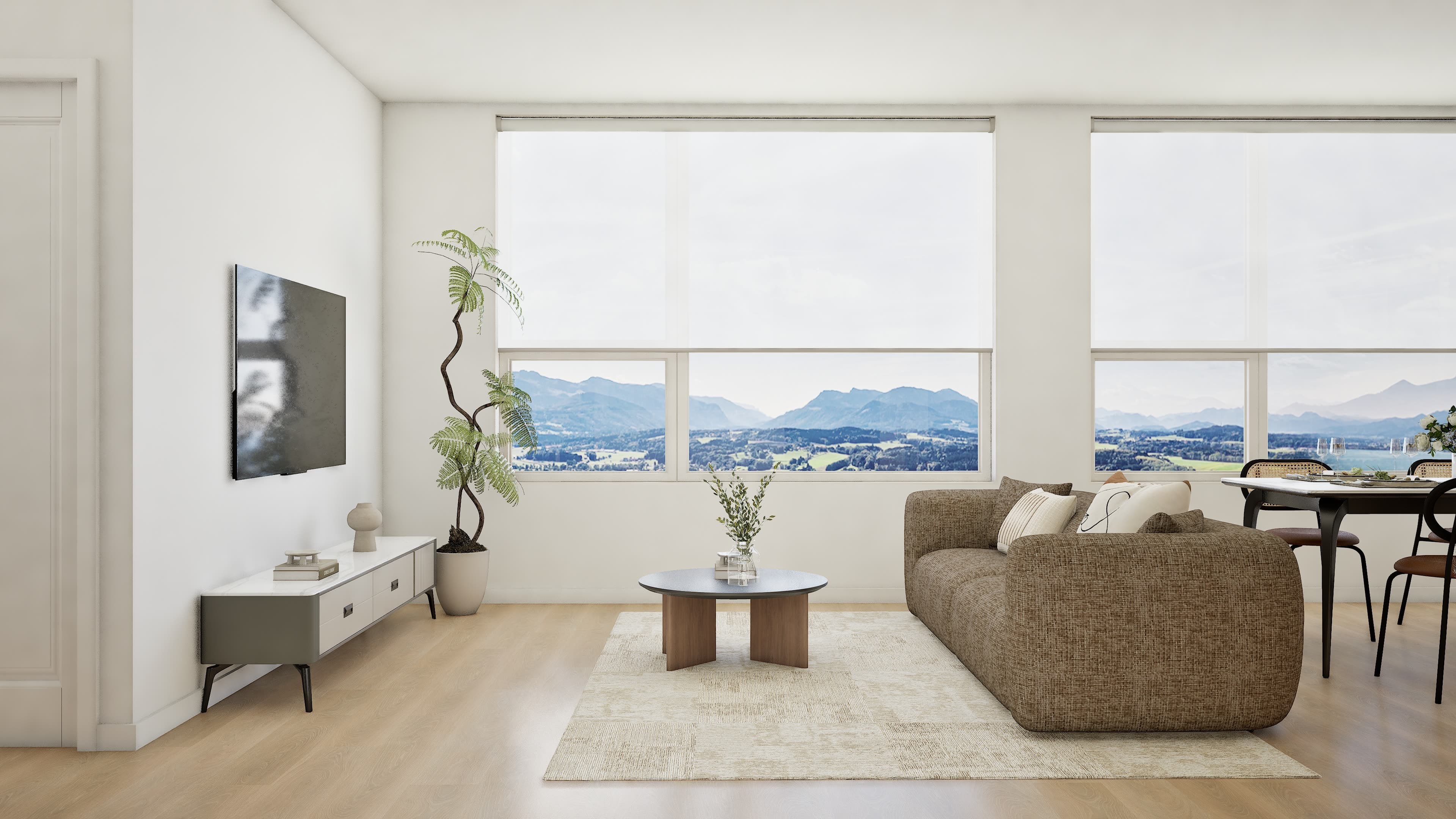 Maple Tone Living Room