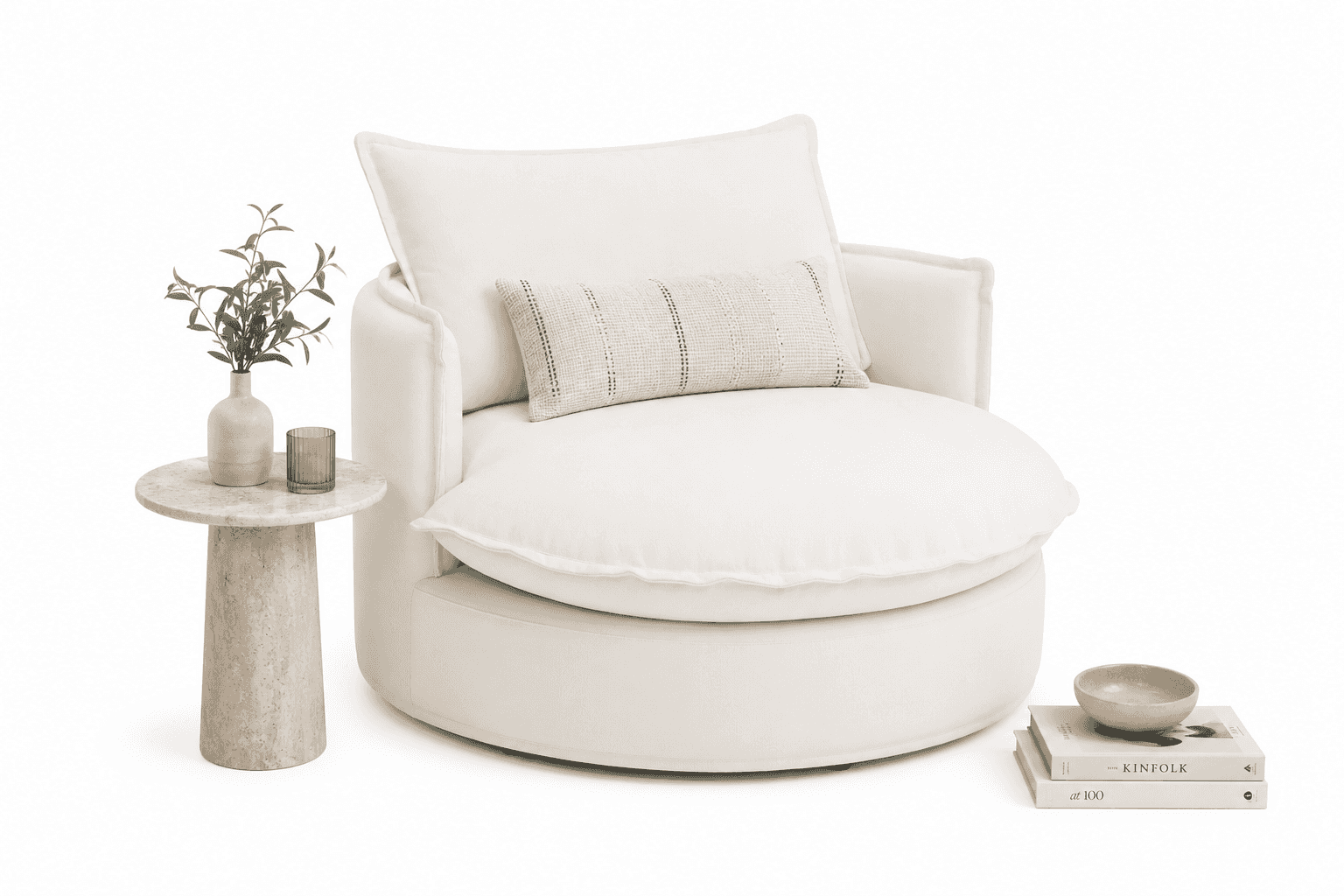 VAROLLA Armchair — White
