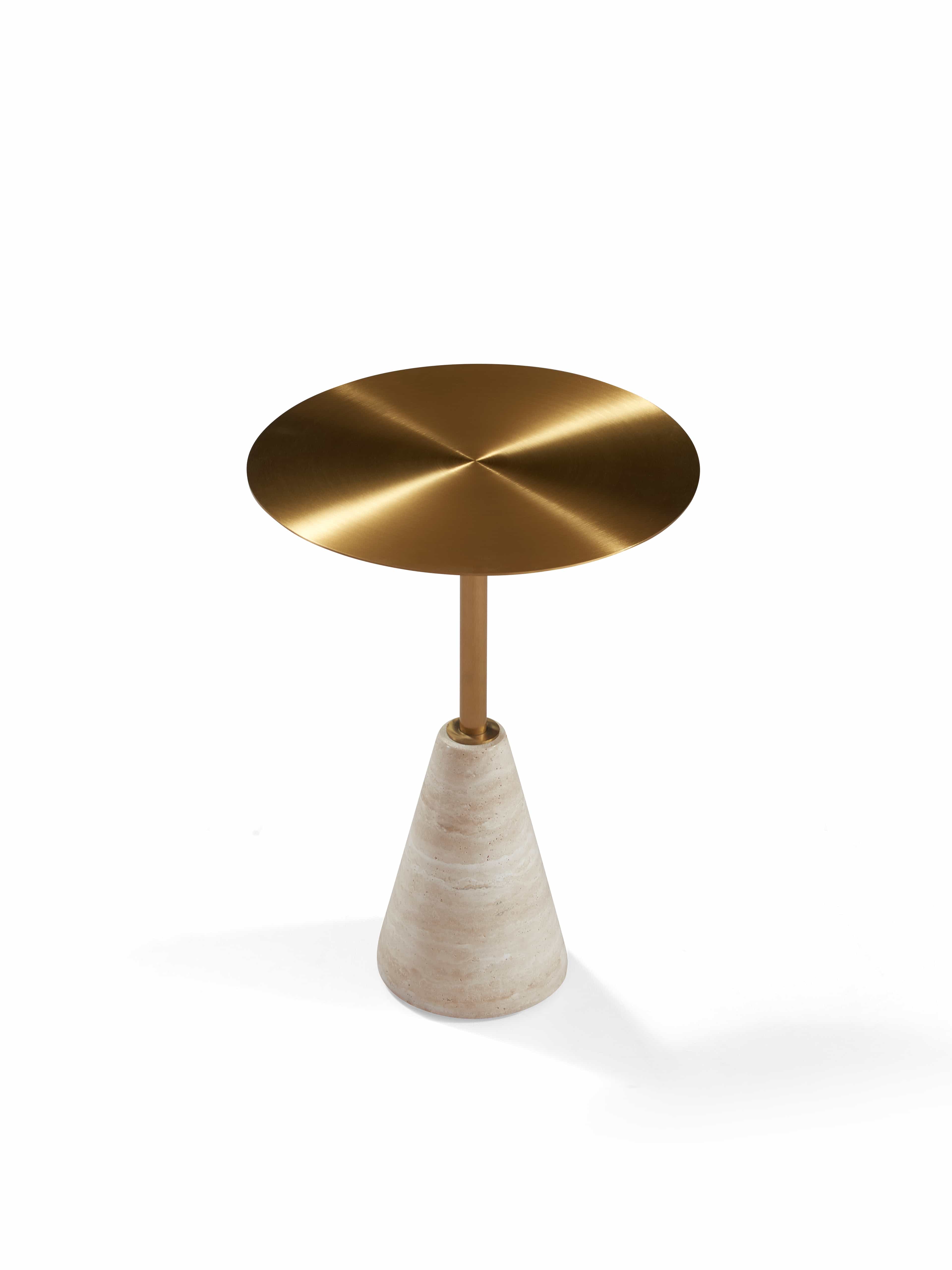 SOREN Side Table — Brown